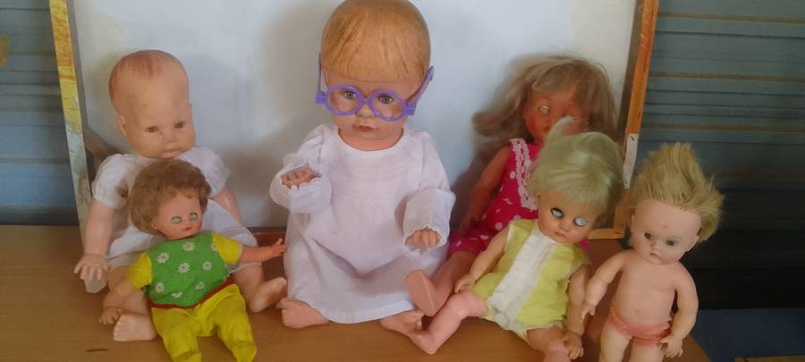 Collection of Vintage Dolls