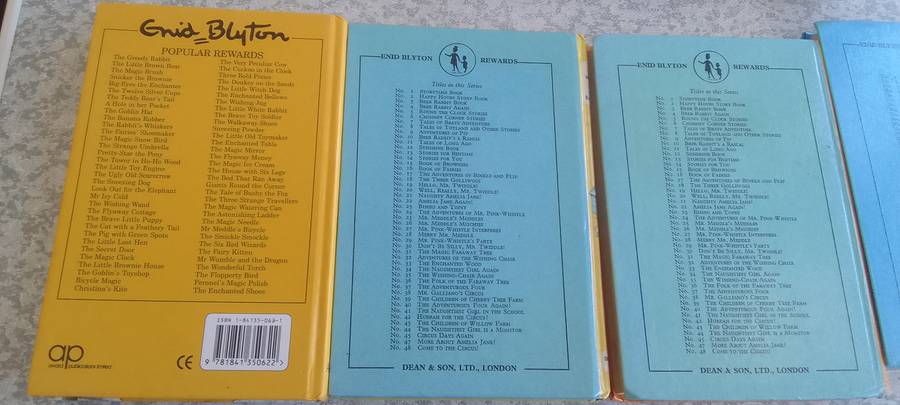 A Collection Of Old Books By Enid Blyton,  Laura lee Hope and Richmal Crompton