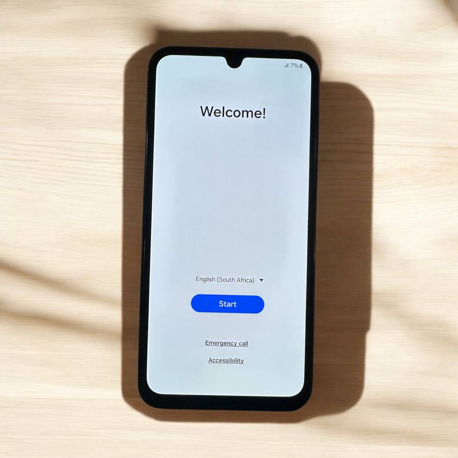 SAMSUNG A15 BLUE BLACK NEW CONDITION