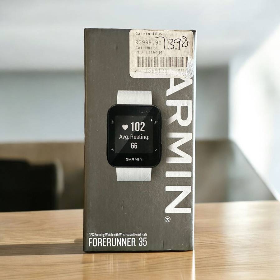 Garmin Forerunner 35 GPS Running Watch (White)
