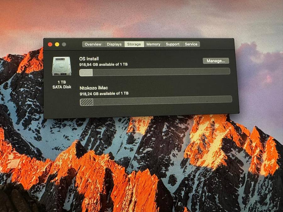 Apple IMac 21.5 Inch Late 2009 Intel Core 2 Duo 4gb Ram 1tb Hdd