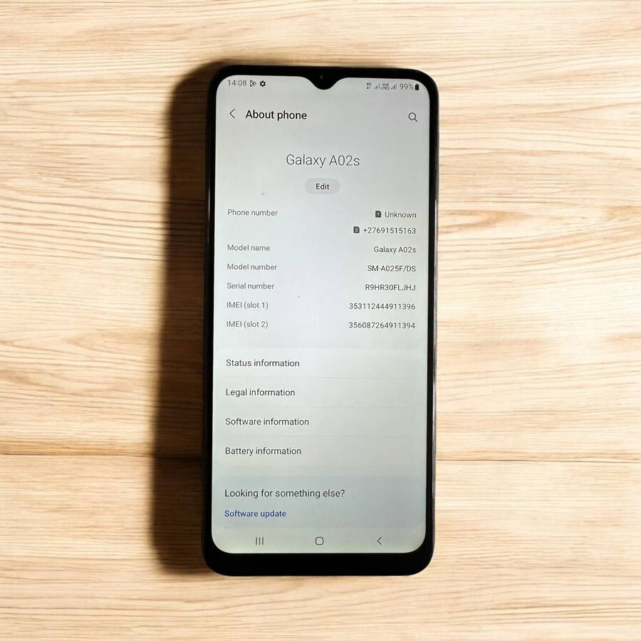SAMSUNG GALAXY A02S Dual Sim(32GB)