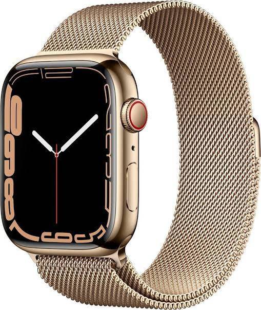 Apple Watch Series 7 GPS  + CELLULAR GOLD STAINLESS STEEL CASE