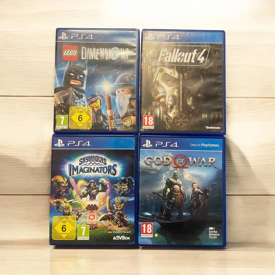 PLAYSTATION 4 SLIM 1TB ONE CONTROLLER 10 GAMES MINT CONDITION