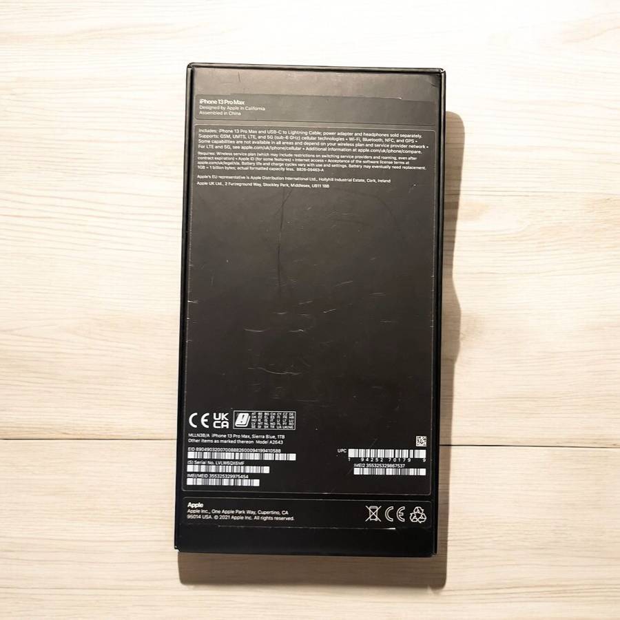Apple i phone 13 pro max 1tb