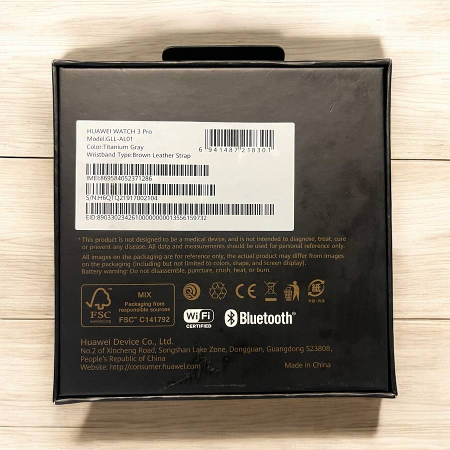 Original HUAWEI WATCH 3 Pro Smart Sports Watch Mint As New