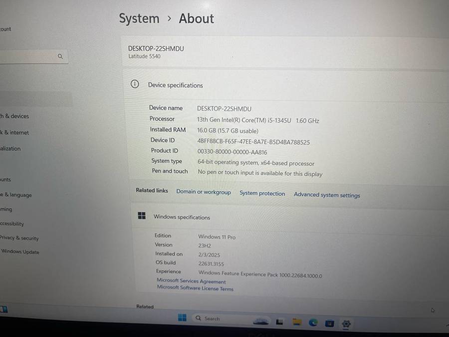 Dell Latitude 5540