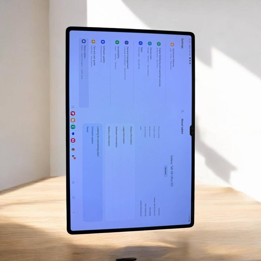 Samsung Galaxy Tab S8 Ultra 256GB 5G  (WiFi and Cellular) Graphite