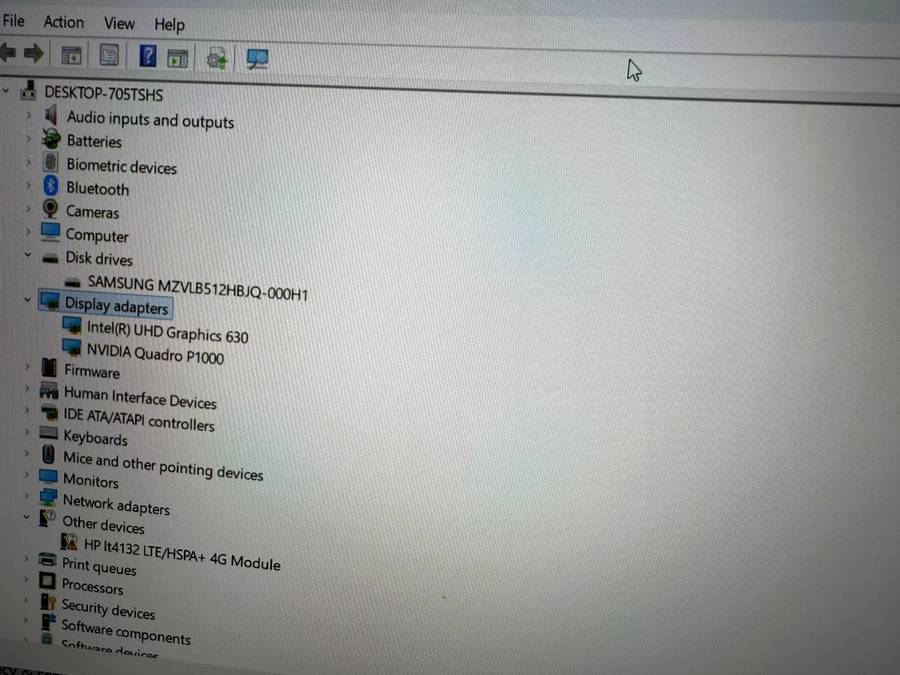 Hp Z book 15 G5 Core i7-8th gen 16gb ram 512gb ssd Nvidia Quadro T1000 graphics card Lte