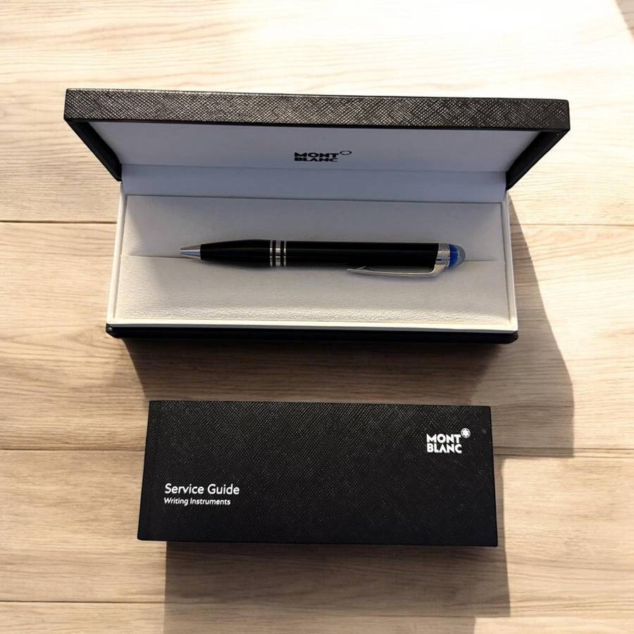 Mont Blanc Star Walker Precious Resin Ballpoint Pen mint