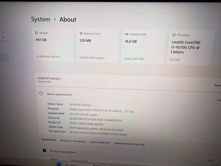 Dell Vostro 5590