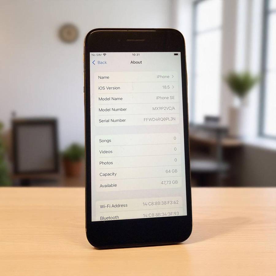 I phone se 2nd gen 64gb 81% batt health