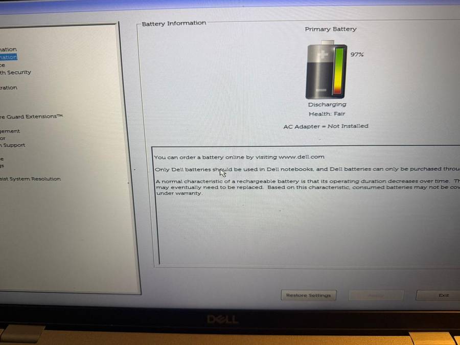 Dell Latitude 5510, 10th Gen Intel i5-10210U@1.6GHz, 8Gb Ram, 256GB Nvme Ssd 15.6`Lte
