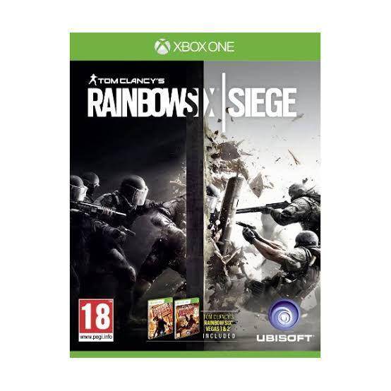 Tom Clany's Rainbow Siege X box one disc