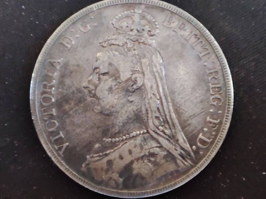 Two Great Britain Silver Crowns