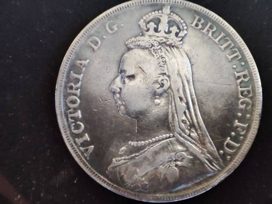 Two Great Britain Silver Crowns