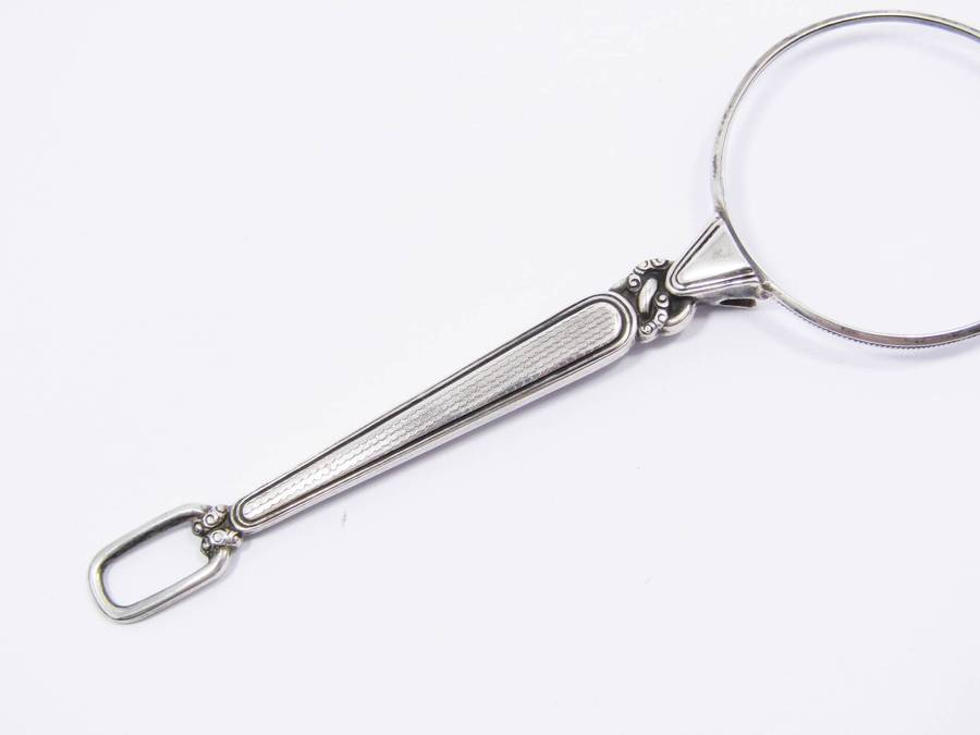 Lovely Antique Silver Lorgnette Glasses