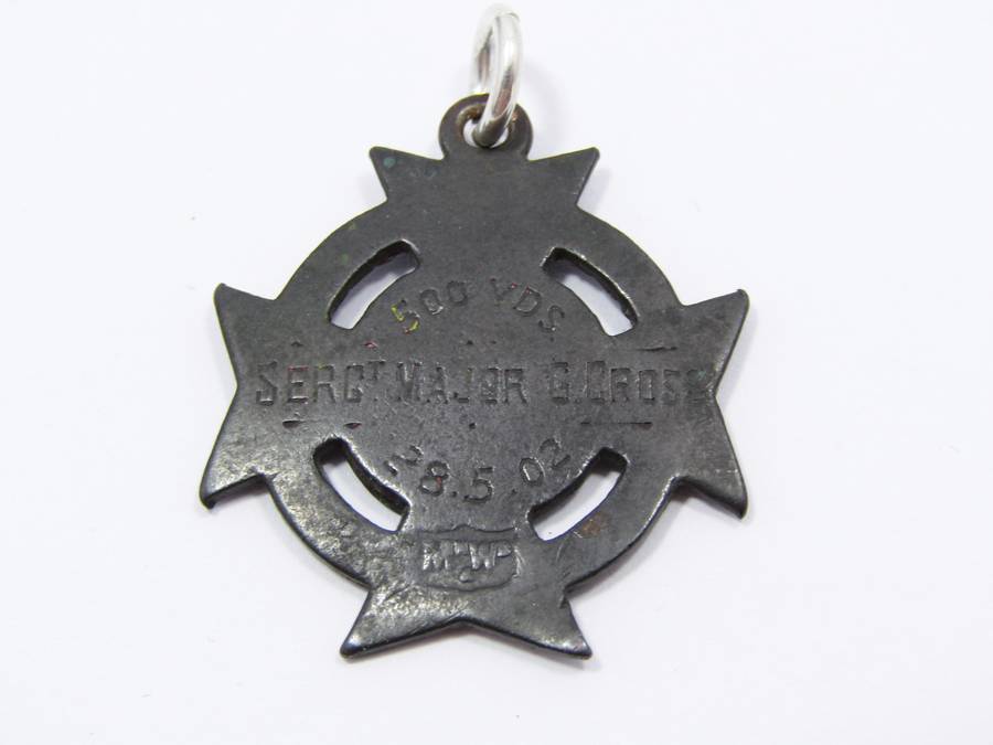 Antique Boer War Sports Medallion, dated 1902
