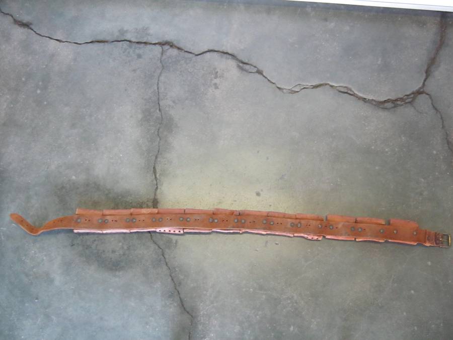 Boer War 12 pocket bandolier.
