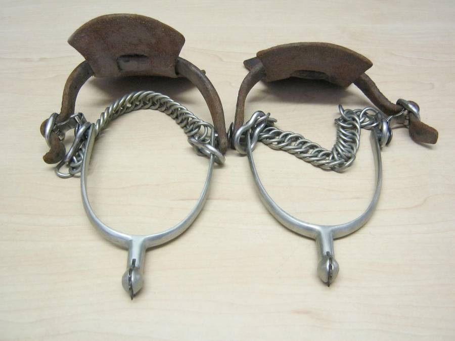Vintage military spurs.