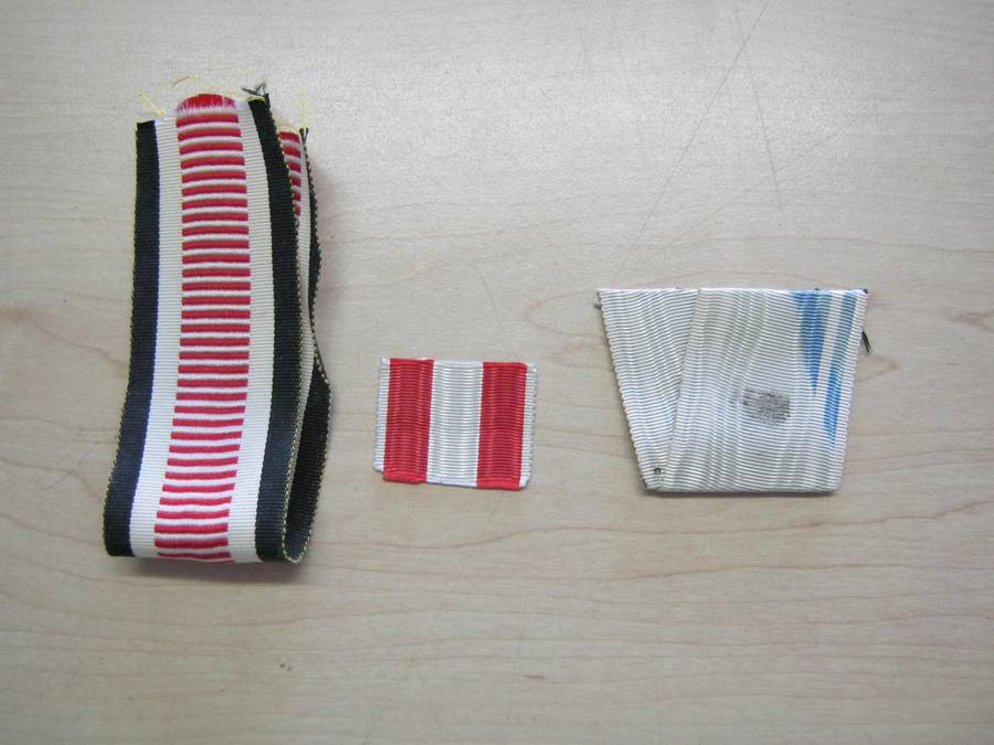 German medal ribbons.