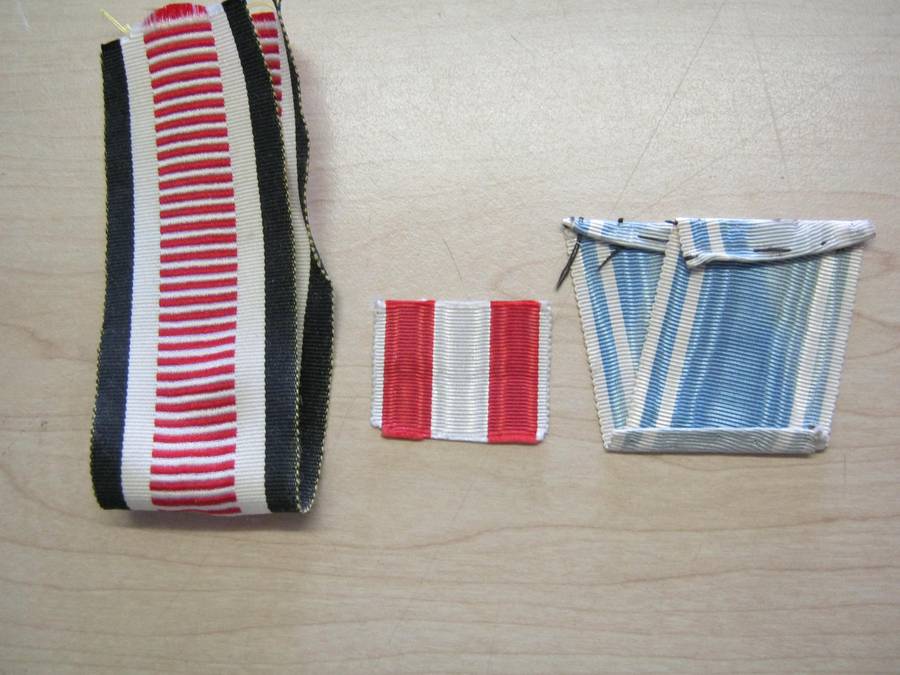 German medal ribbons.