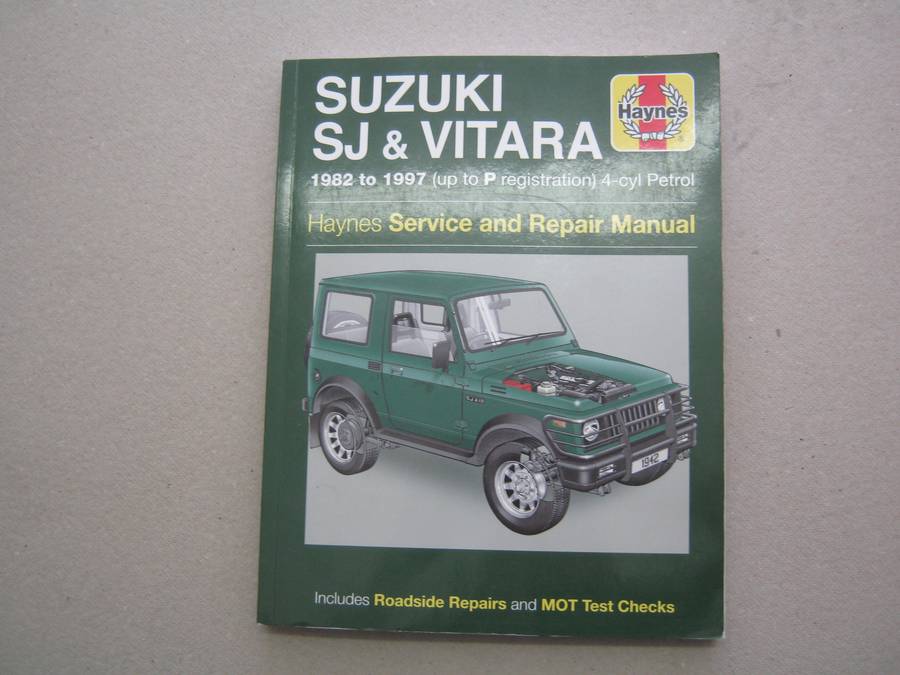 Haynes SUZUKI manual.