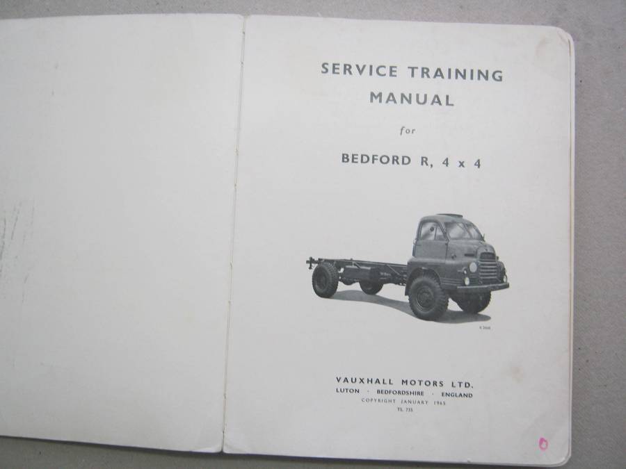 Bedford R 4x4 manual.