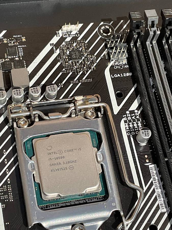 Upgrade Kit  Asus H570M-PLUS, Intel i5 10500, 16GB DDR4, 500gb NVMe + Windows 11 Home