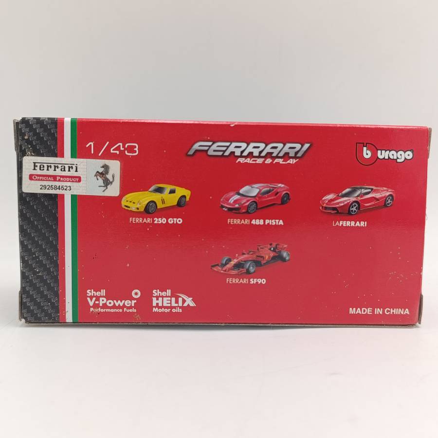 Bburago Shell LaFerrari die-cast model car scale 1/43