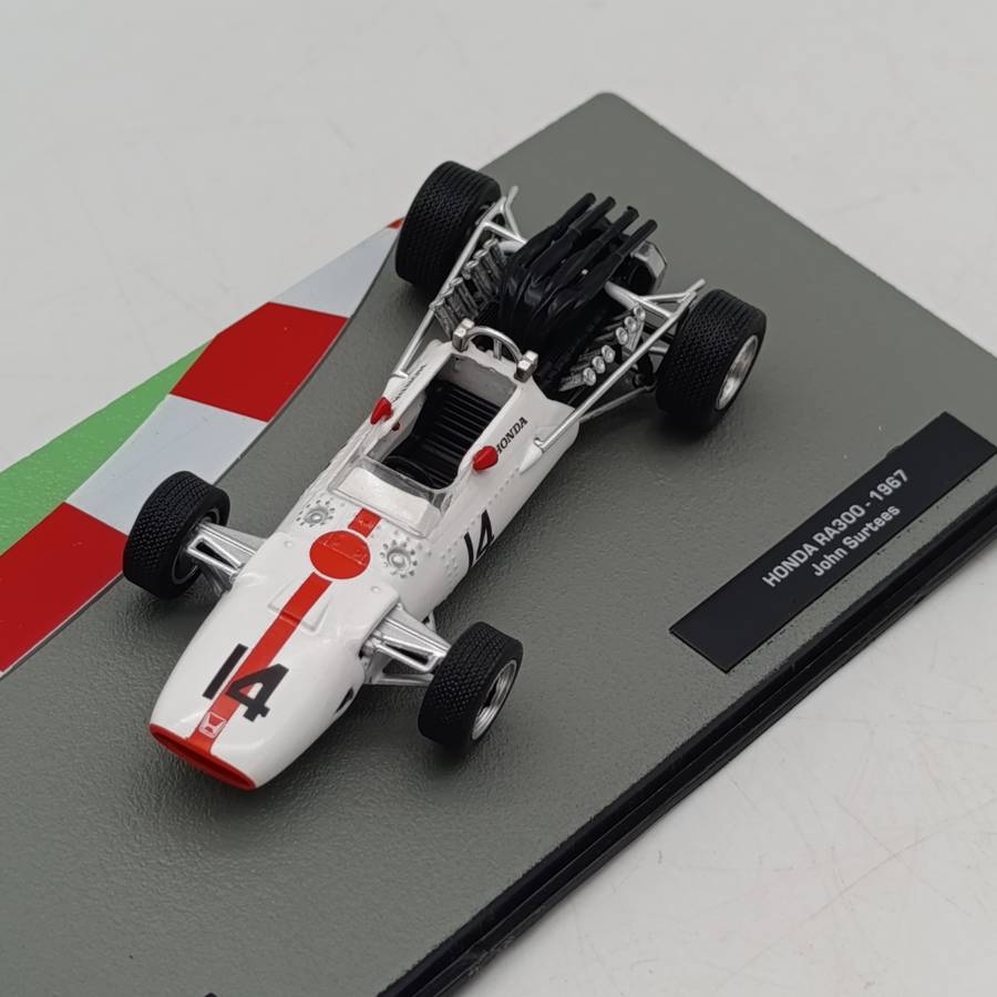 Formula 1 Honda RA300 die-cast racing model car - #14 John Surtees