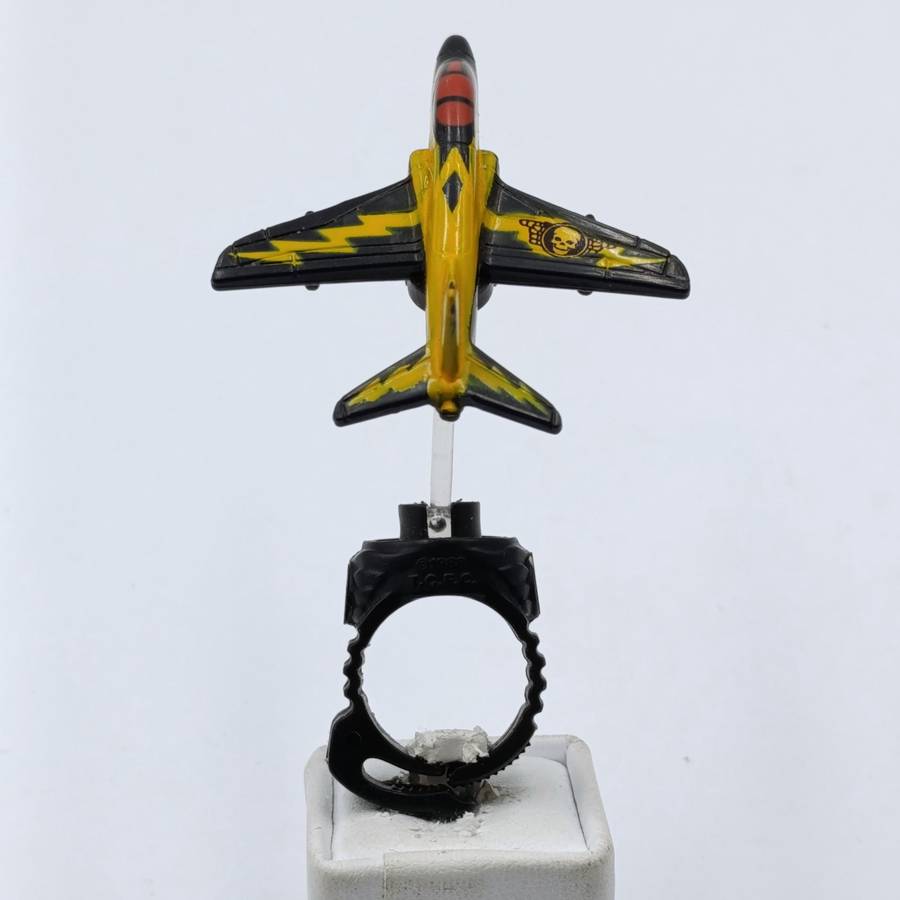 Set of 3 Vintage Matchbox Ring Raiders skull squadron jet planes