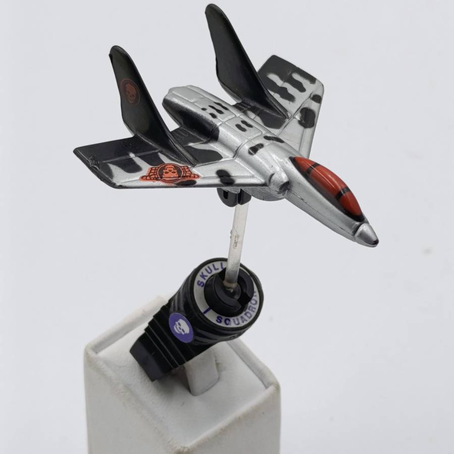 Set of 3 Vintage Matchbox Ring Raiders skull squadron jet planes