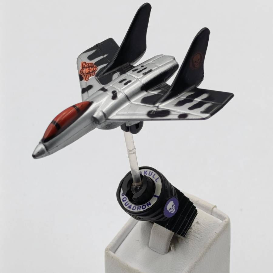 Set of 3 Vintage Matchbox Ring Raiders skull squadron jet planes