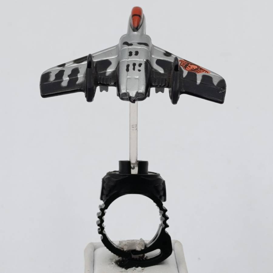 Set of 3 Vintage Matchbox Ring Raiders skull squadron jet planes