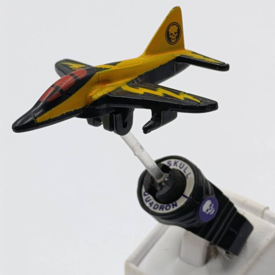 Set of 3 Vintage Matchbox Ring Raiders skull squadron jet planes