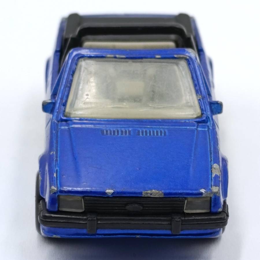 Vintage Matchbox Ford Escort cabriolet die-cast toy car