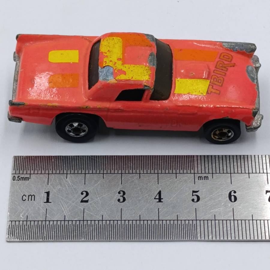 Vintage Hot Wheels Ford T-Bird Thunderbird color-changing die-cast toy car