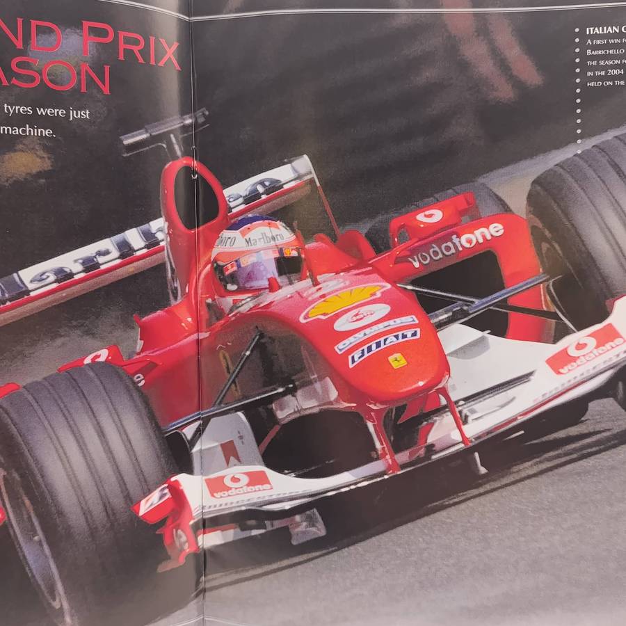 2004 Ferrari F2004 Michael Schumacher Formula 1 die-cast racing model car