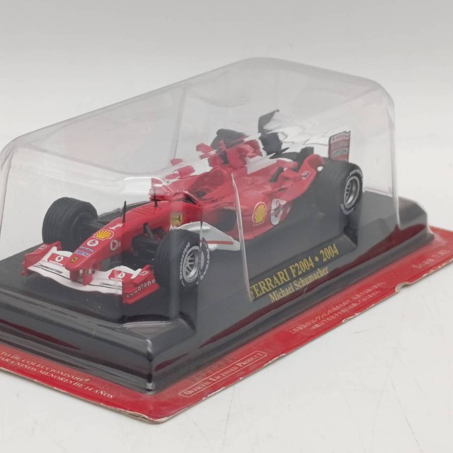 2004 Ferrari F2004 Michael Schumacher Formula 1 die-cast racing model car