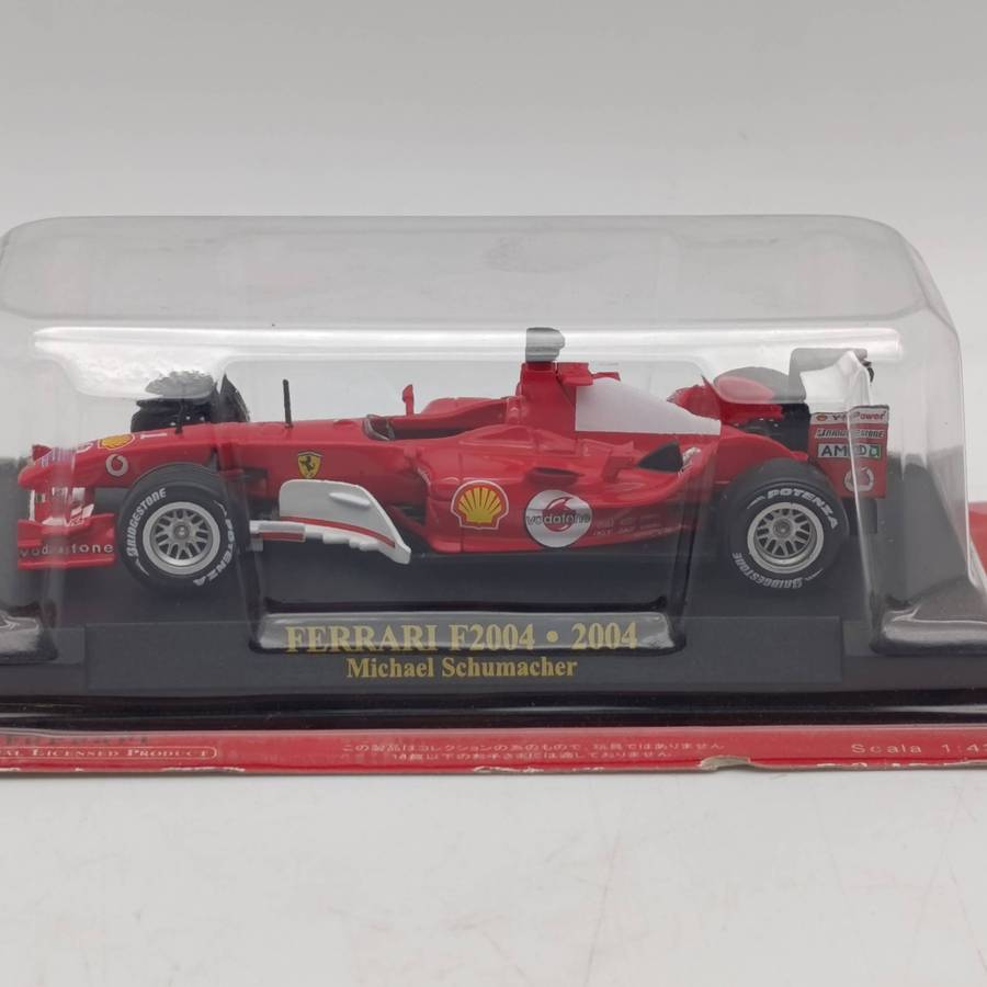 2004 Ferrari F2004 Michael Schumacher Formula 1 die-cast racing model car