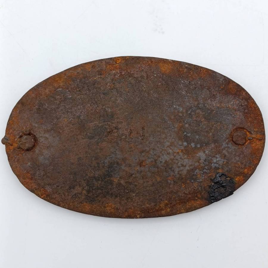 Leeds Forge Co. LTD Fox pressed steel Frameplates cast iron metal sign