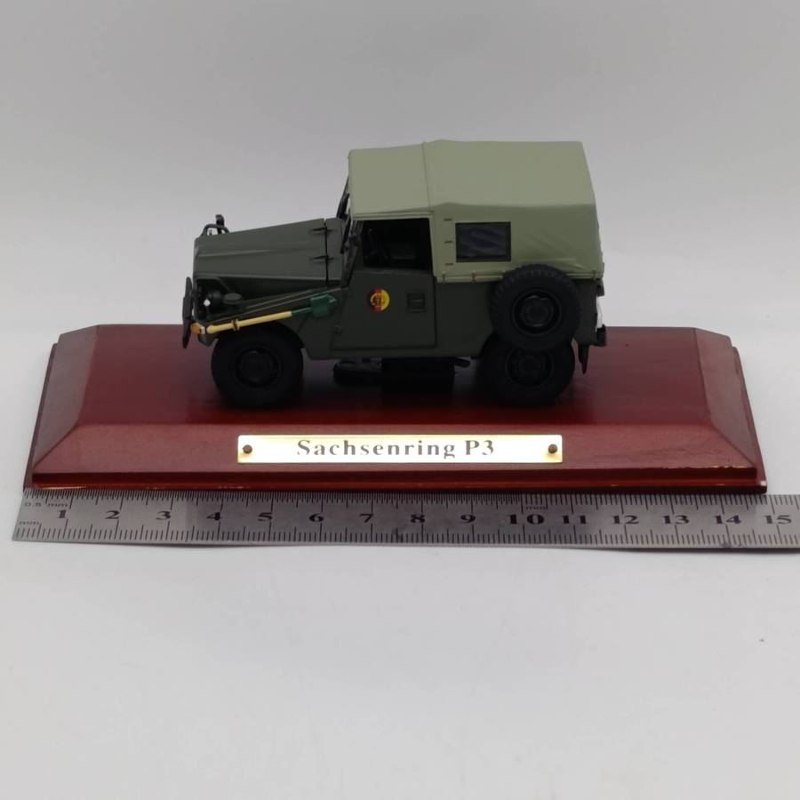 DDR Auto Sachsenring  P3 die-cast model car in box - scale 1/43