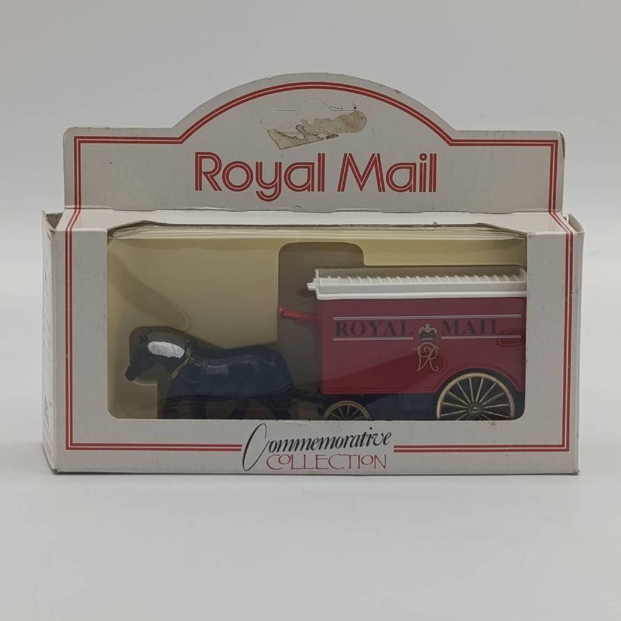 Lledo Royal Mail horse-drawn delivery van die-cast model in box