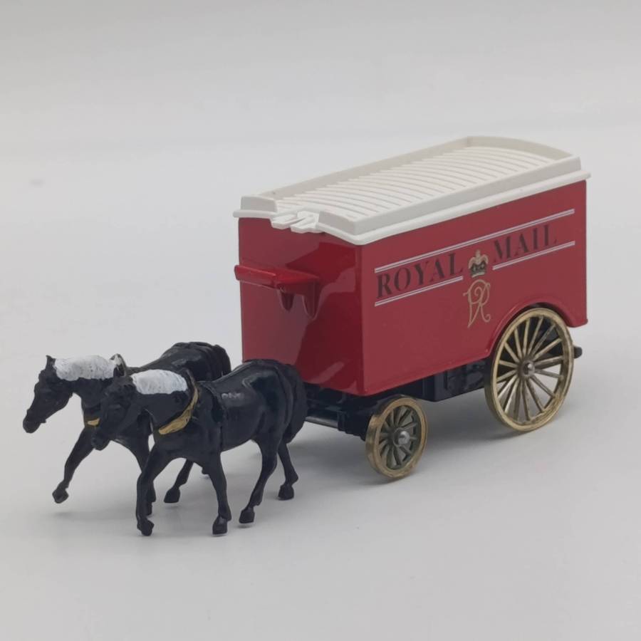 Lledo Royal Mail horse-drawn delivery van die-cast model in box