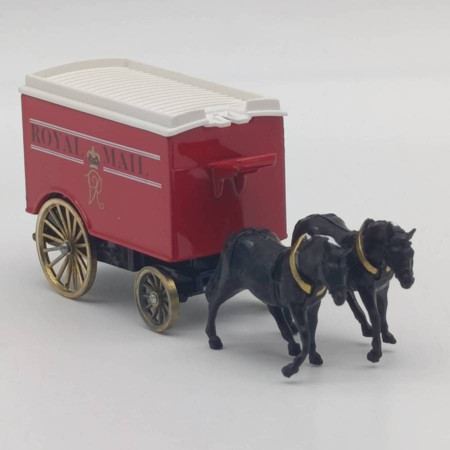 Lledo Royal Mail horse-drawn delivery van die-cast model in box