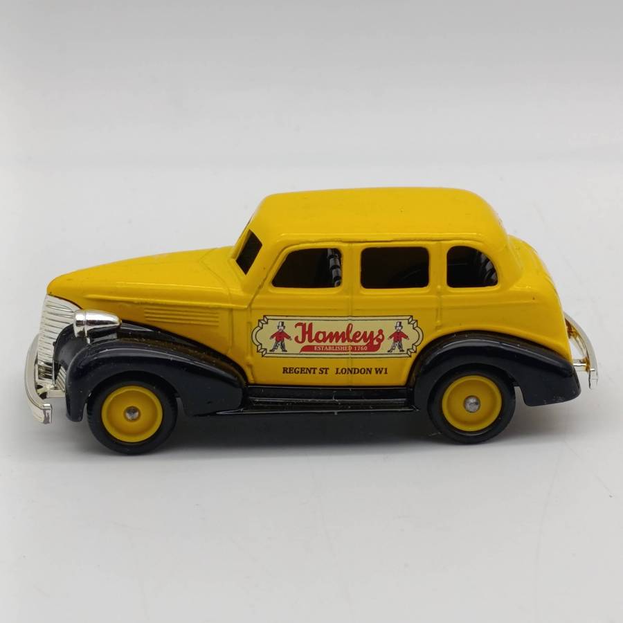Lledo 1939 Chevrolet Hamleys advertising die-cast model car in box