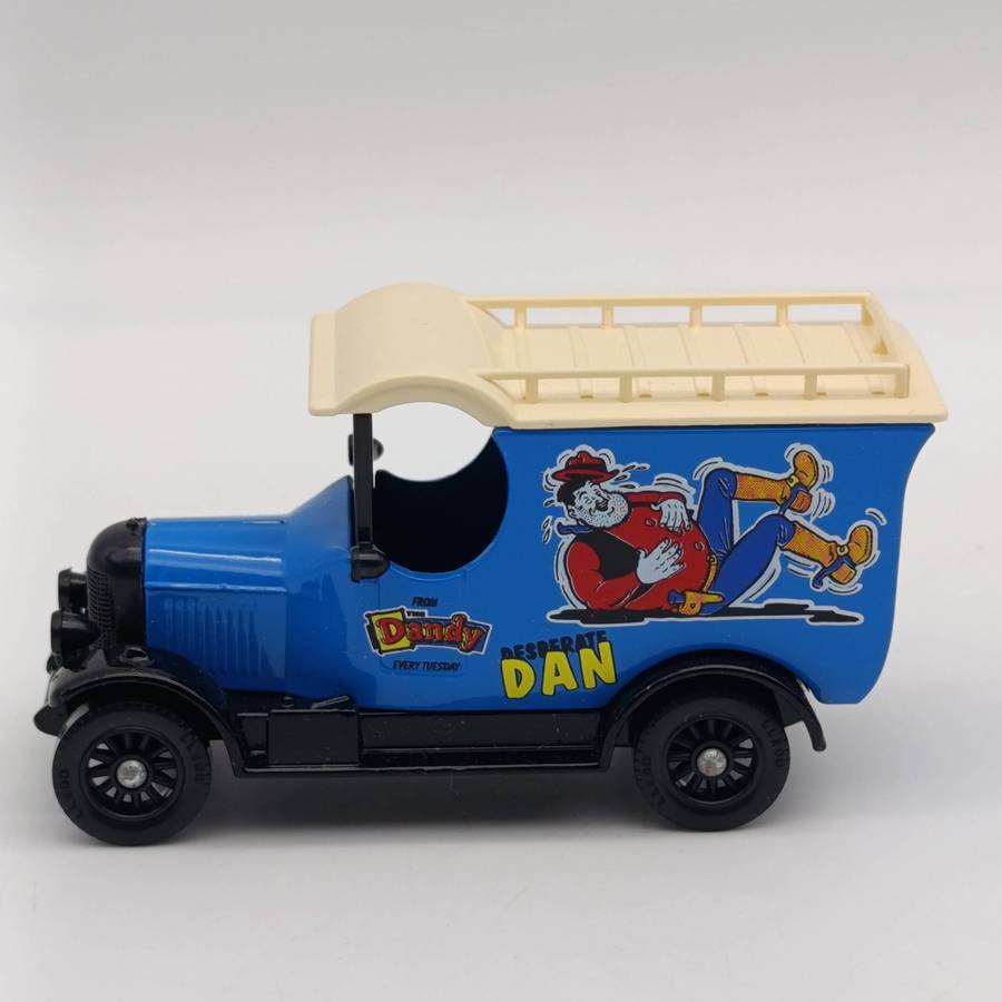 Lledo 1926 Morris Bull nose Dandy Desperate Dan advertising model car in box
