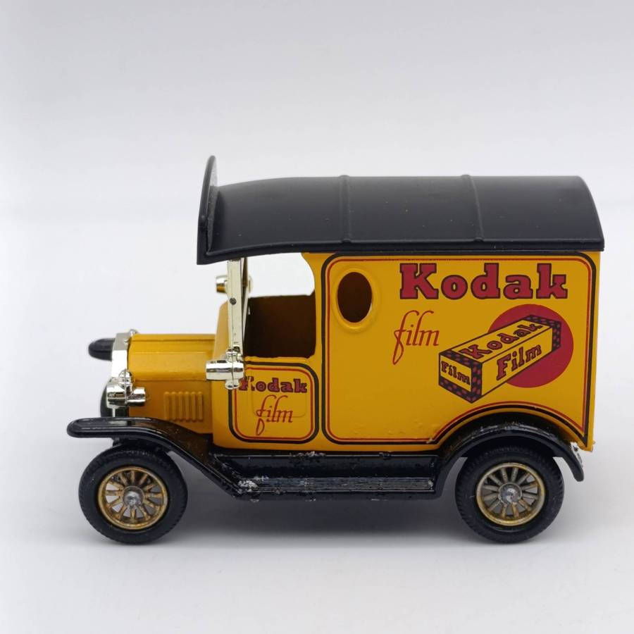 Lledo Ford Model-T Kodak Film advertising die-cast model car in box
