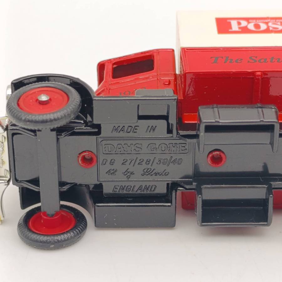Lledo 1934 Mack Saturday Evening Post delivery truck model in box